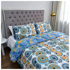 Edredón Doble Faz Cama Doble  Rettro 140x190cm