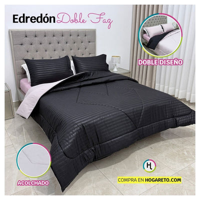 Edredón Doble Faz Cama Doble Anochecer 140x190cm