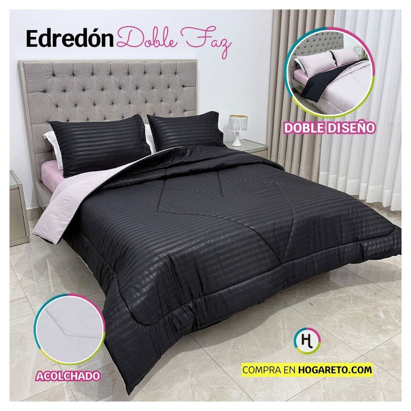Edredón Doble Faz Cama Doble Anochecer 140x190cm