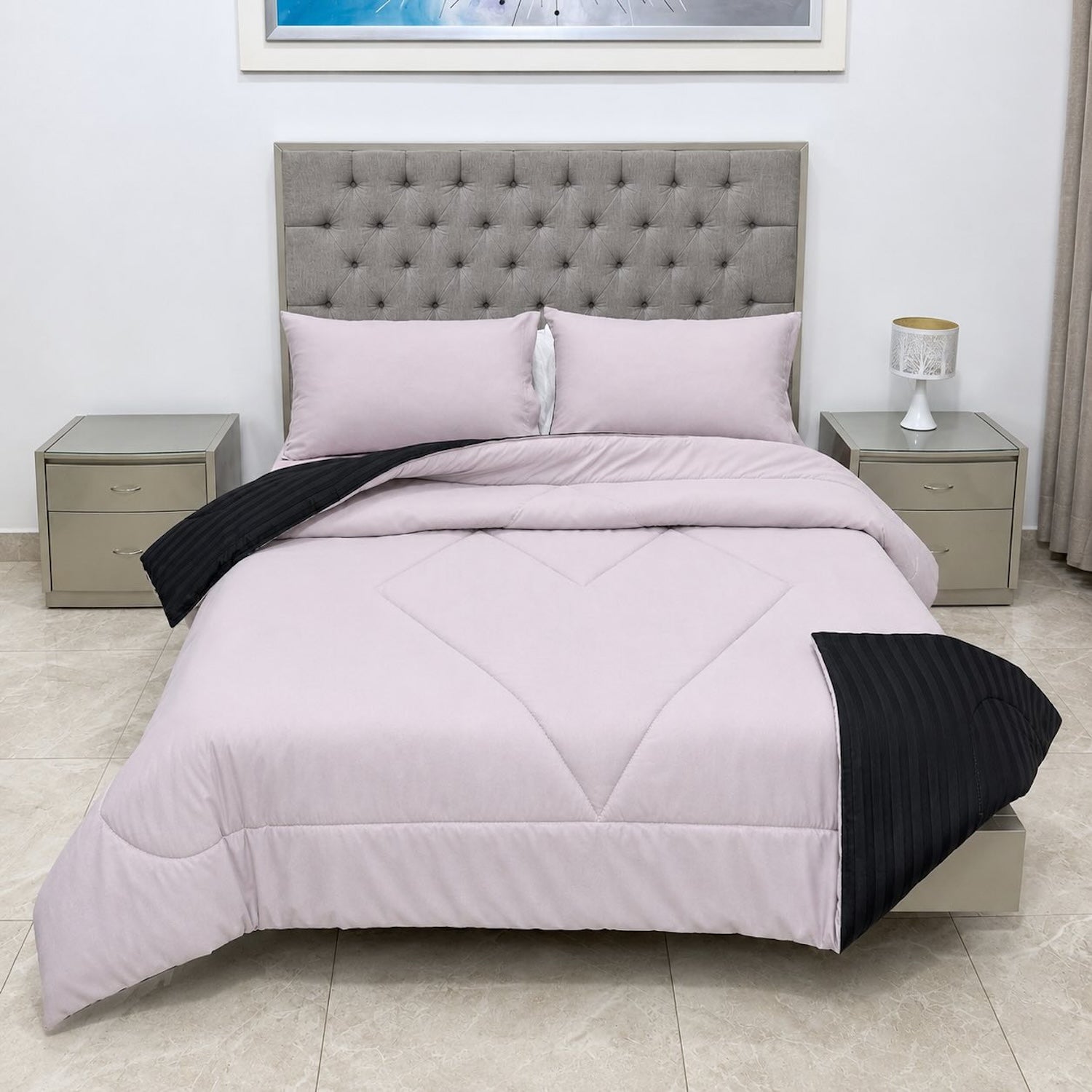 Edredón Doble Faz Cama Doble Anochecer 140x190cm
