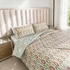 Edredón Doble Faz Cama Doble Botánico  140x190cm