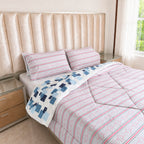 Edredón Doble Faz Cama Doble Cubo 140x190cm