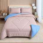 Edredón Doble Faz Mármol Cama Doble  140x190cm