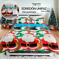 Edredón Unifaz Navidad Cama Doble 140x190cm Selecciona tu diseño favorito