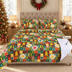 Edredón Unifaz Navideño Cama Doble 140x190cm 🎄 Tradición