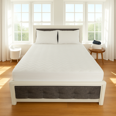 Protector de Colchón Blanco + Obsequio 2 protectores de almohadas