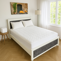 Protector de Colchón Blanco + Obsequio 2 protectores de almohadas