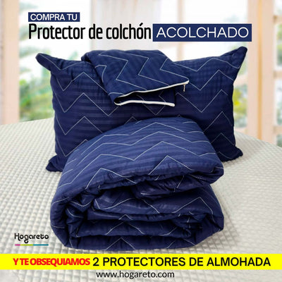 Protector de Colchón + Obsequio de 2 protectores de almohadas