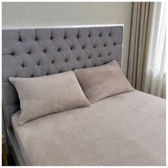 Protector de Colchón Térmico Beige