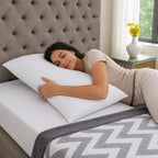 Almohada Grande Siliconada 90x50cm – Suave, Fresca y 100% Colombiana