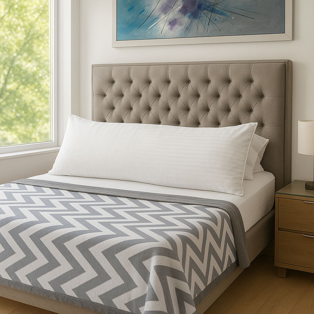 Almohada Extra Grande 135x50cm Blanco