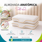Almohada Anatómica Memory Foam – Soporte Ergonómico