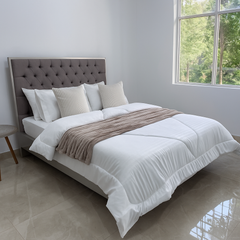 Súper Combo Cama Doble 140x190cm Beige
