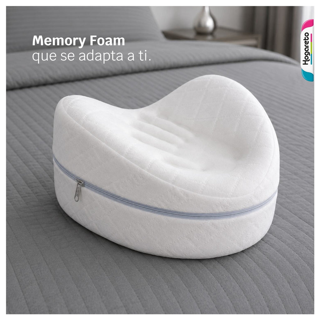 Cojín Soporte de Pierna y Rodilla Memory Foam