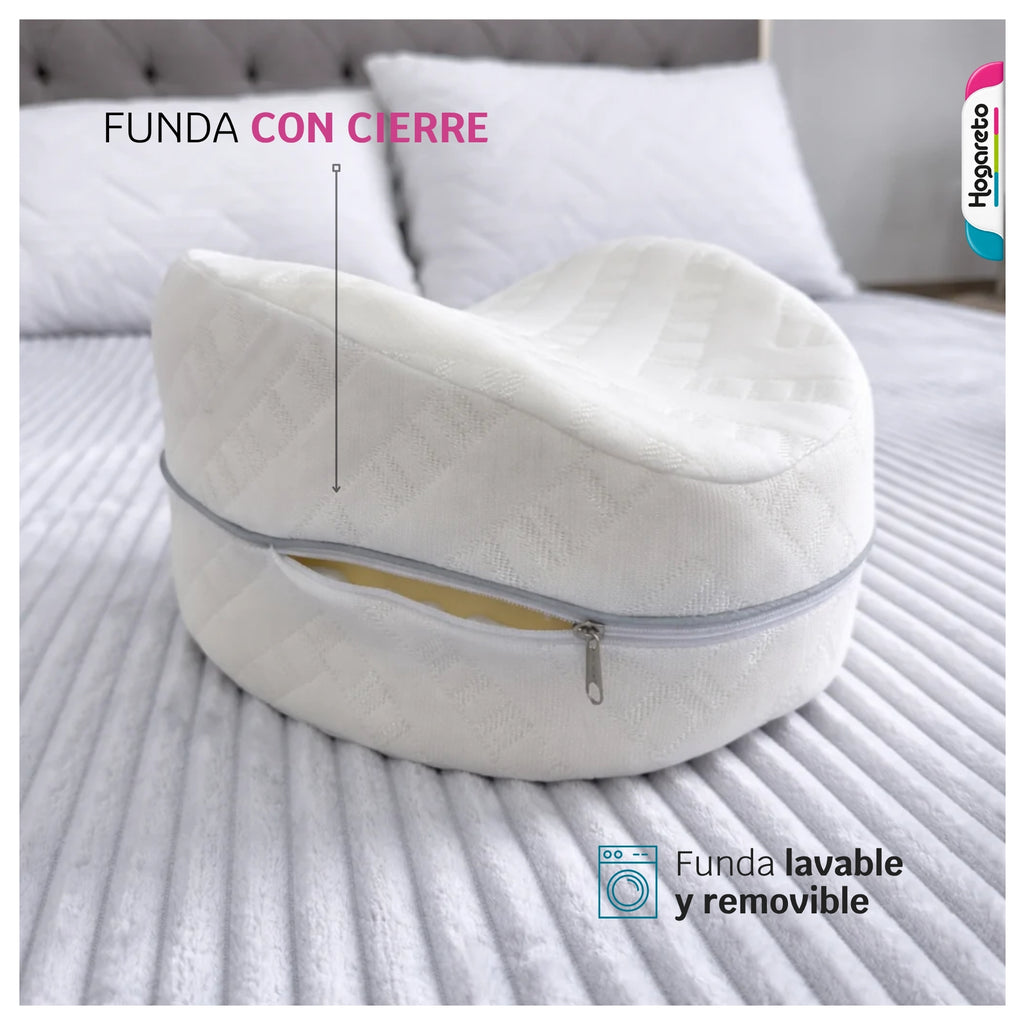 Cojín Soporte de Pierna y Rodilla Memory Foam