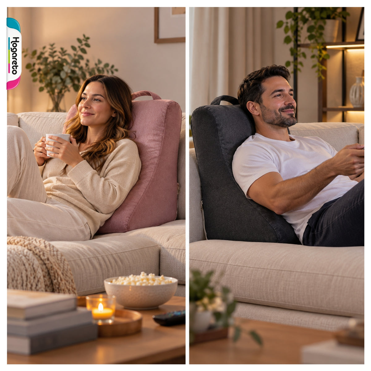 Cojín TV Memory Foam Premium – Comodidad y Soporte Duradero