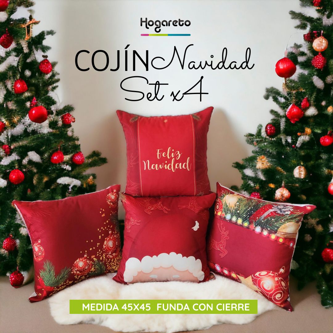 MODA Y HOGAR - Especial navidad 2019 Cojines navidad 18x18