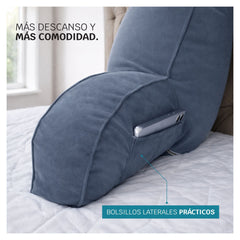 Cojín TV con Apoyabrazos y Cabecero Ergonómico