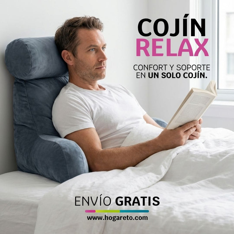 Cojín TV con Apoyabrazos y Cabecero Ergonómico