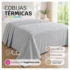 Cobijas Térmicas Extra Suaves - Emilia 200x180cm