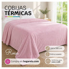 Cobijas Térmicas Extra Suaves - Emilia 200x180cm