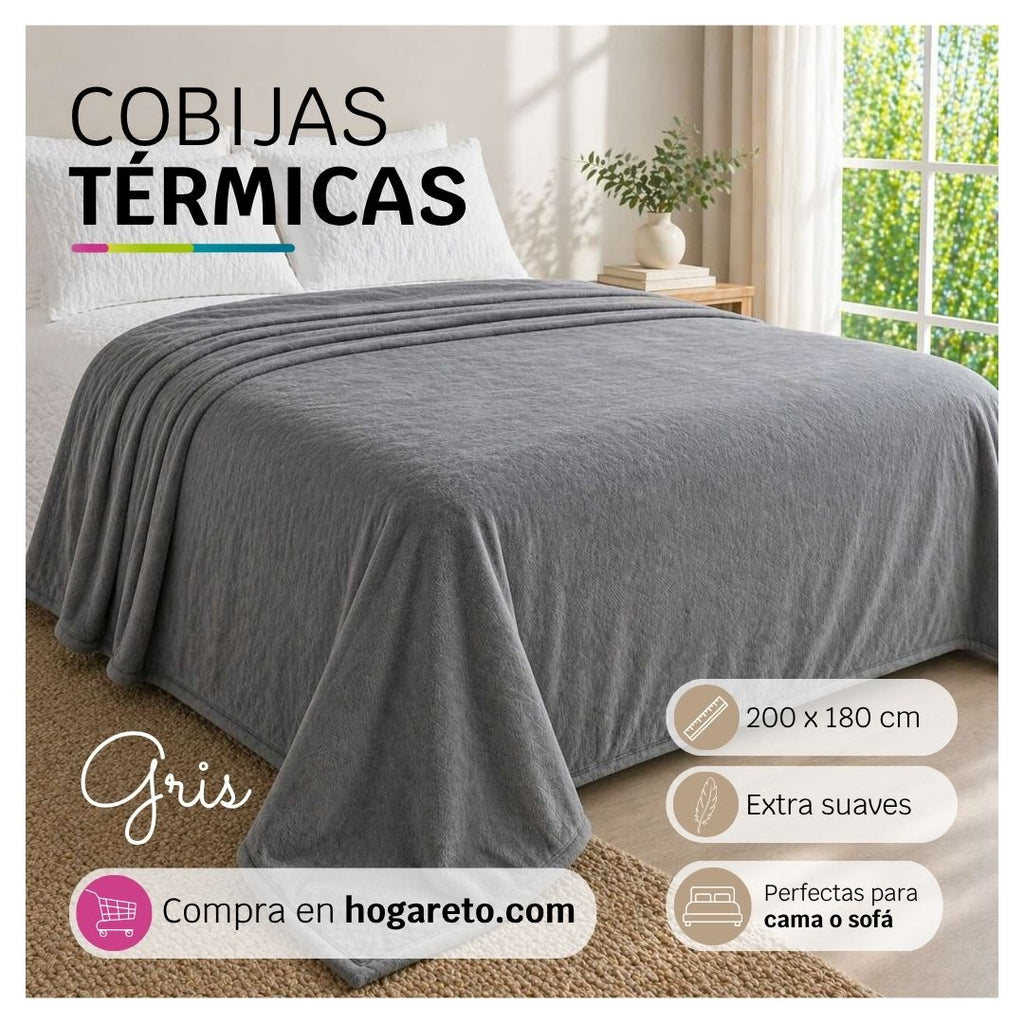 Cobijas Térmicas Extra Suaves - Emilia 200x180cm