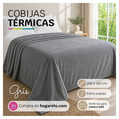 Cobijas Térmicas Extra Suaves - Emilia 200x180cm
