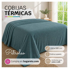 Cobijas Térmicas Extra Suaves - Emilia 200x180cm