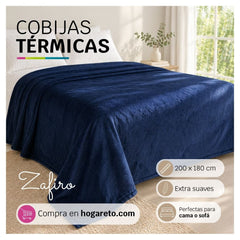Cobijas Térmicas Extra Suaves - Emilia 200x180cm