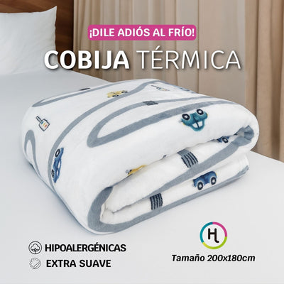 Cobijas Térmicas Estampadas