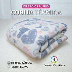 Cobijas Térmicas Estampadas