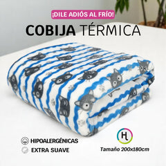 Cobijas Térmicas Estampadas