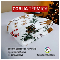 Cobija Térmica Navidad 🎄