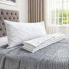 Protector  Acolchado para Almohada  90x50 Con Cierre