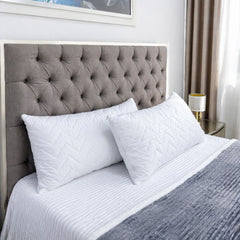 Protector  Acolchado para Almohada  90x50 Con Cierre