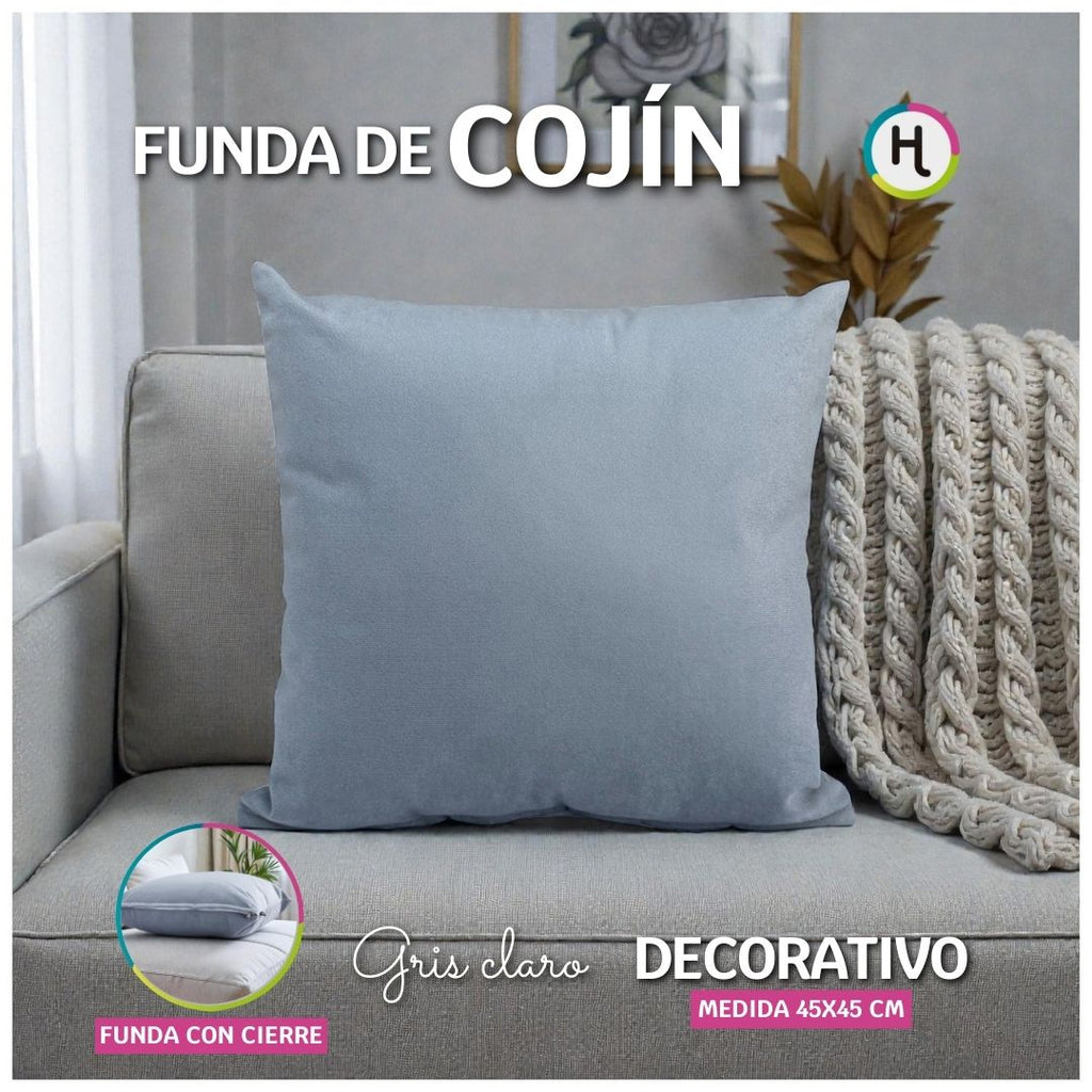 Fundas de cojines decorativas 45x45cm Pet Friendly – Estilo y Resistencia