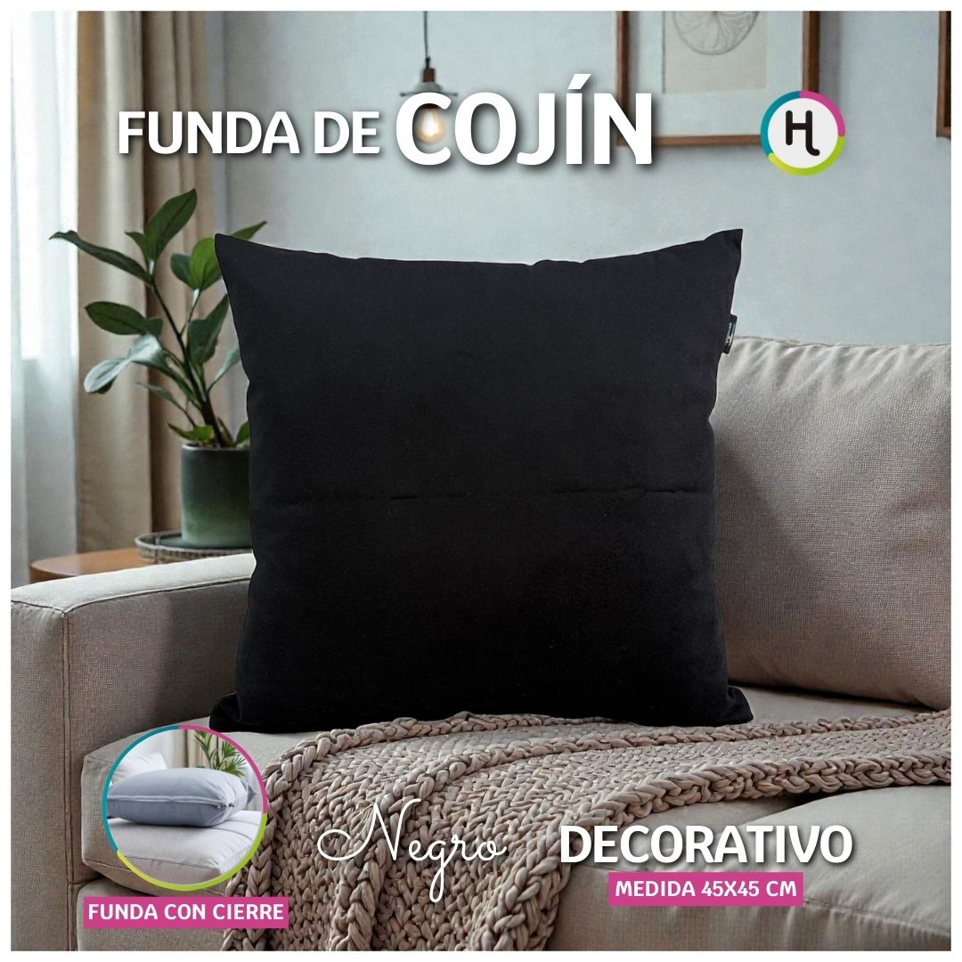 Fundas de cojines decorativas 45x45cm Pet Friendly – Estilo y Resistencia