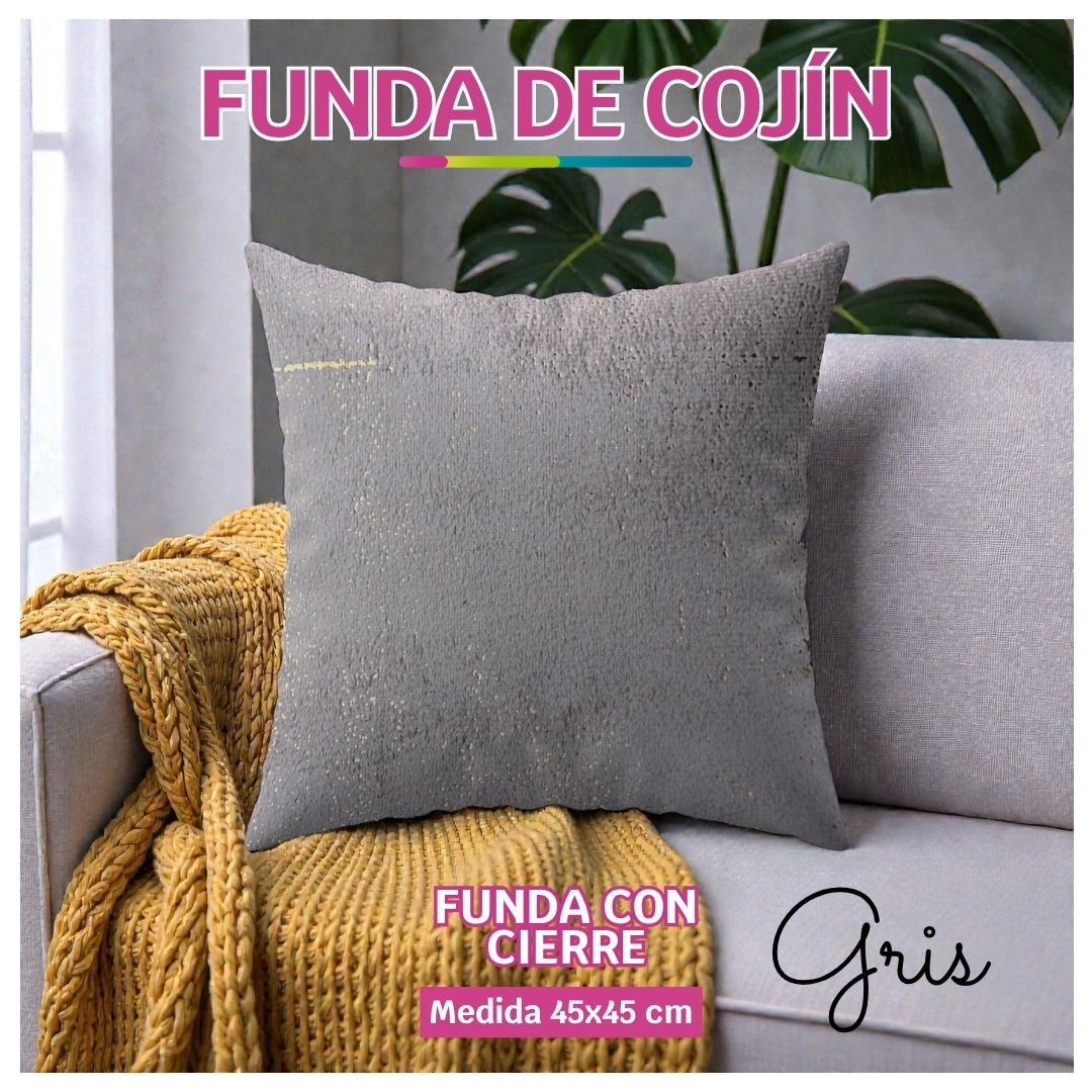 Fundas de cojines decorativas 45x45cm Pet Friendly – Estilo y Resistencia