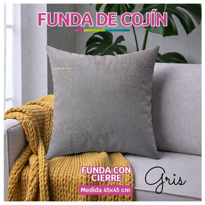Fundas de cojines decorativas 45x45cm Pet Friendly – Estilo y Resistencia