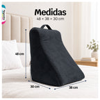 Cojín TV Triangular Memory Foam Espuma Indeformable De Alta Duración