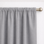Cortinas 100% Blackout Gris Oscuro – Privacidad Total - 270x220cm