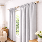Cortinas 100% Blackout Marfil – Privacidad Total - 270x220cm