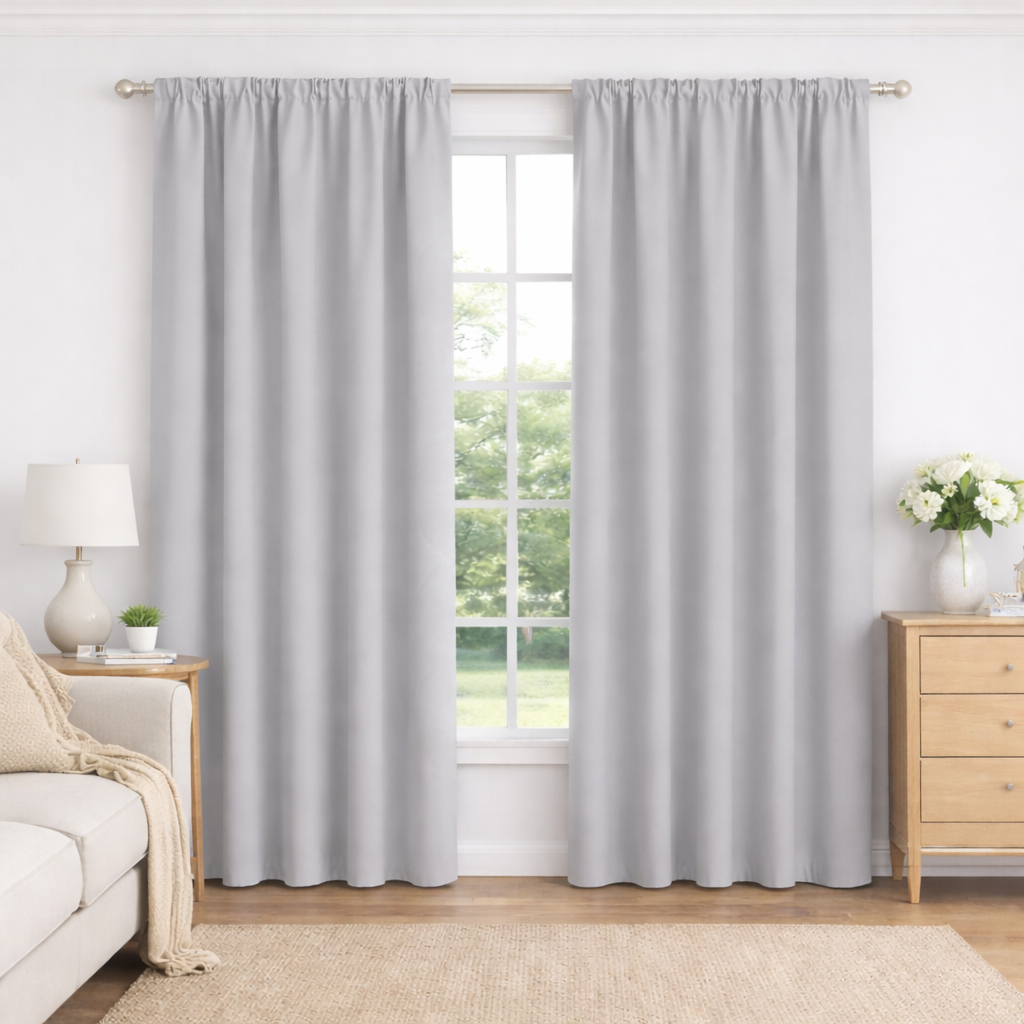 Cortinas 100% Blackout Marfil – Privacidad Total - 270x220cm