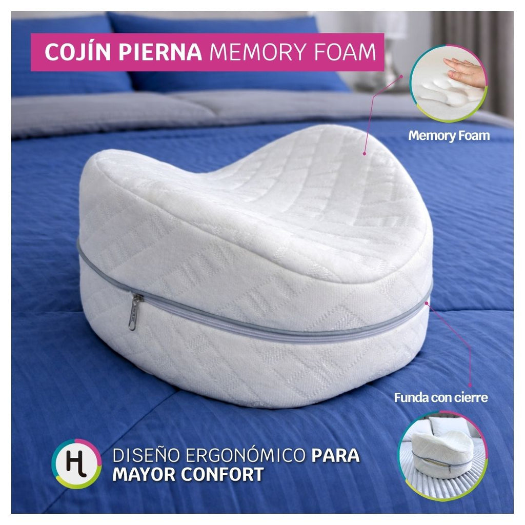 Cojín Soporte de Piernas Memory Foam