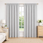Cortinas 100% Blackout Marfil Jaspe – Privacidad Total - 270x220cm