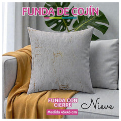 Fundas de cojines decorativas 45x45cm Pet Friendly – Estilo y Resistencia