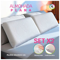 Almohada Confort Memory Foam - Viscoelástica