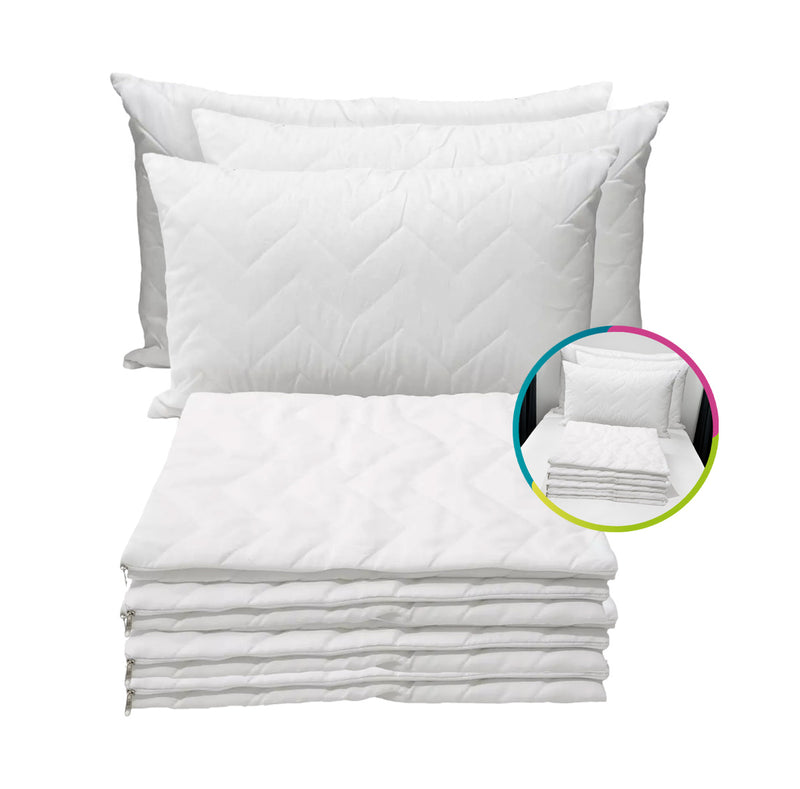 Set x 4 protectores almohada 70x50cm