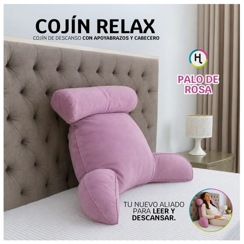 Cojín TV con Apoyabrazos y Cabecero Ergonómico