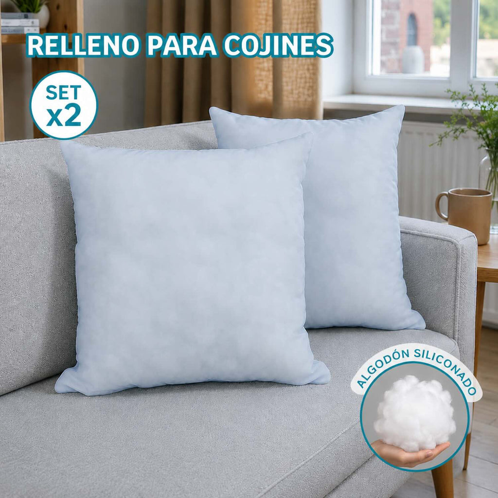 Relleno para Cojines en Fibra Siliconada